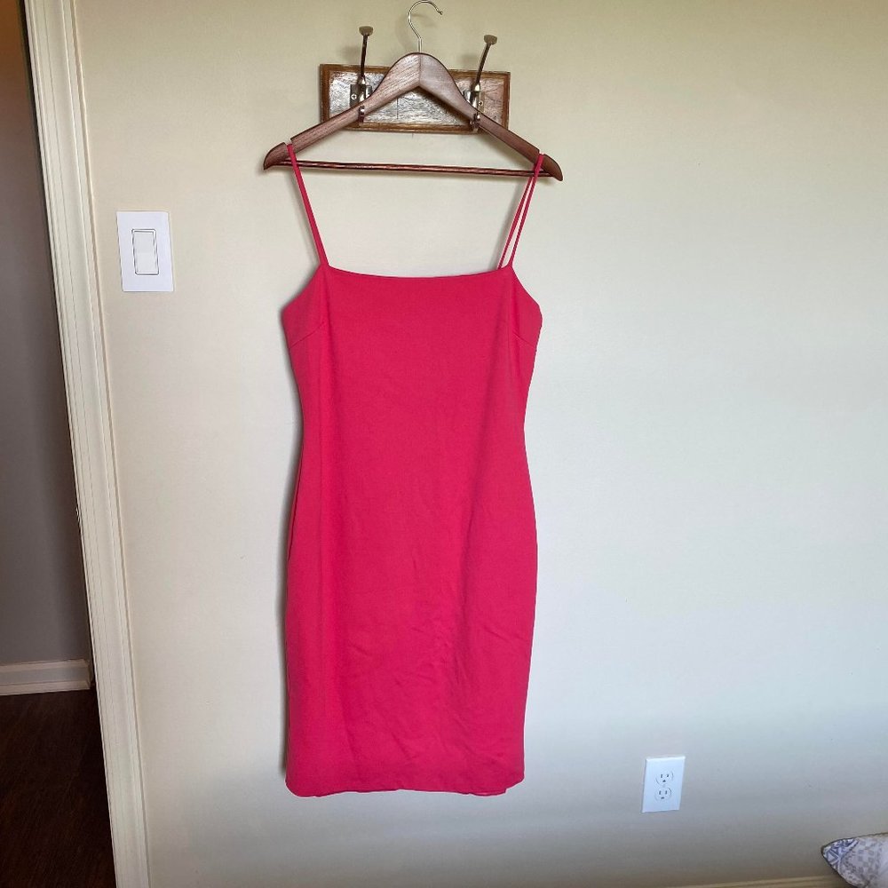 Hot Pink Cocktail Dress